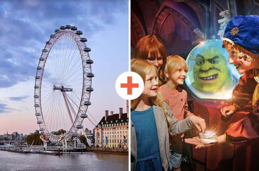 DreamWorks Shrek's Adventure and London Eye: Combo Ticket - Who gets the most value from the $79.47 price