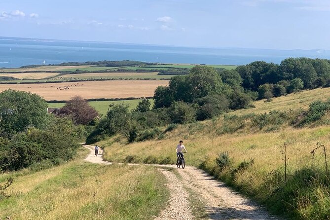 E-bike excursion exploring the Purbecks - Corfe Castle: A Major Payoff on the Route