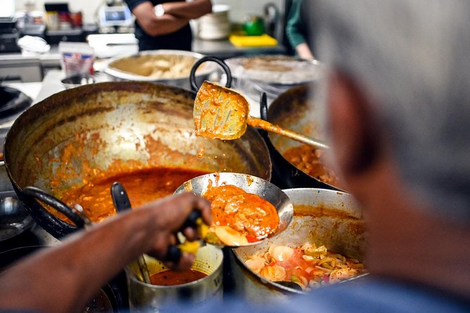 East London Indian Private Food Tour with 8+ Food Tastings - Liverpool Street and the change from food to city