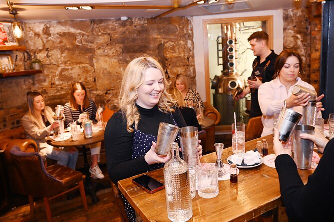 Eden Mill Edinburgh Love Gin Cocktail Masterclass - Entering the underground vault on Rutland Street