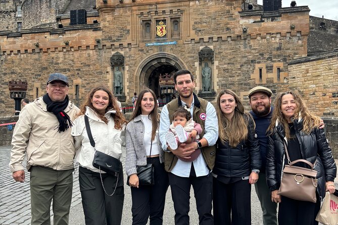 Edinburgh Castle & Royal Mile Walking Tour - Ticket Included - Climbing toward the castle Esplanade