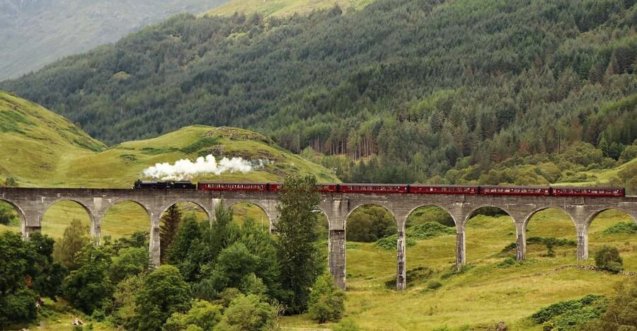 Edinburgh: Glenfinnan Viaduct, Glencoe & Fort William - The drive back through Highland scenery
