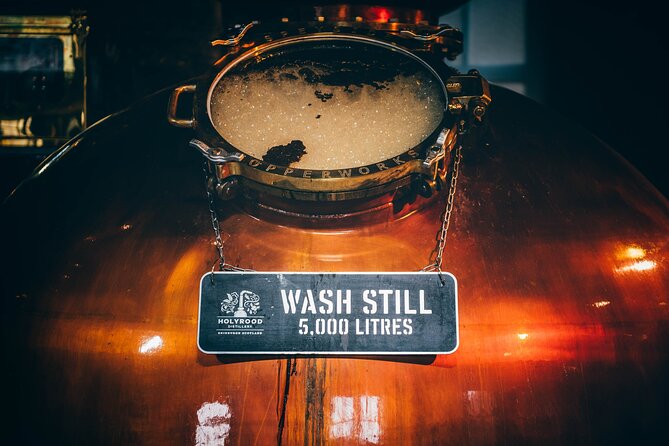 Edinburgh: Holyrood Distillery 'Journey to Whisky' Tour & Tasting - Inside Holyrood Distillery at 19 St Leonard’s Lane