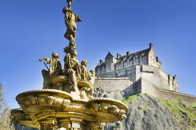 Edinburgh Rail Trip from London with Castle entry and Hop-on Hop-off bus - Edinburgh Castle: make this your first priority