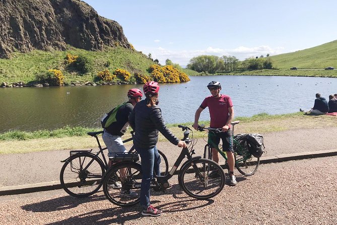 Edinburgh Sky to Sea Bike or E-Bike Tour with Transfer by TBC - Holyrood Palace, Parliament, and Arthur’s Seat