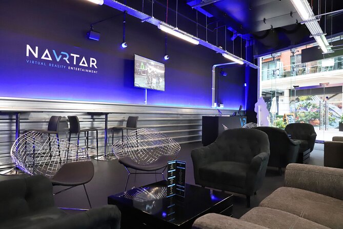 Epic 60 Minute Free-Roam Virtual Reality Experience at Navrtar - A bar break after the action