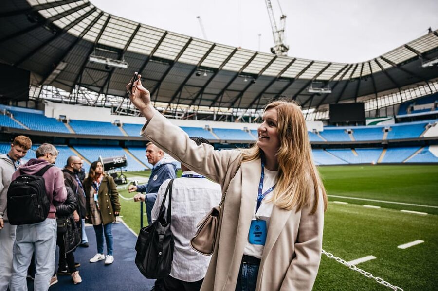 Etihad Stadium: The Manchester City Stadium Tour - The Tunnel Club and the business of matchday