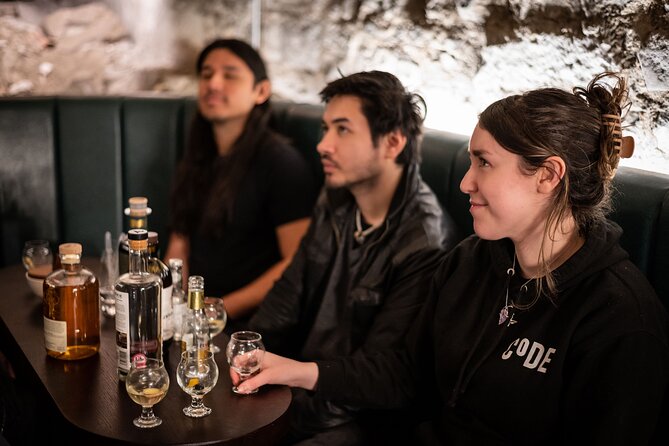 Evolution of Gin and Underground Gin Tasting in Edinburgh | 1hr - Following gin from aqua vitae to modern Scotland