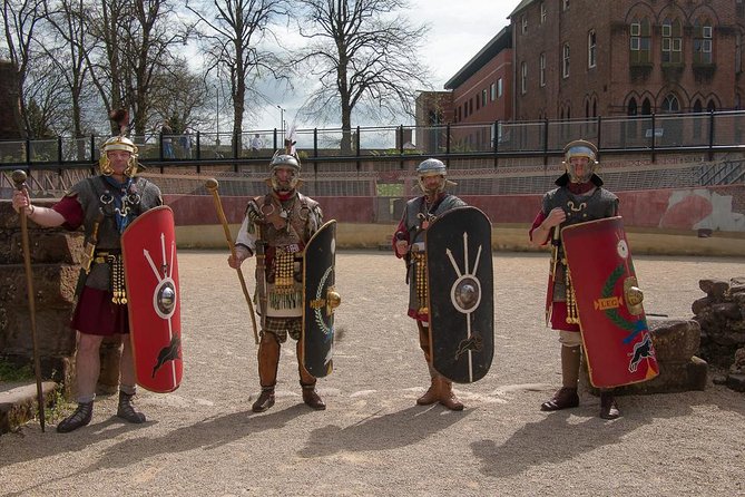 Fascinating Walking Tours Of Roman Chester With An Authentic Roman Soldier - The unexpected cellar and Principia columns