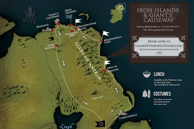 From Belfast: Game of Thrones, Iron Islands & Giant's Causeway - Why this tour works for more than super fans
