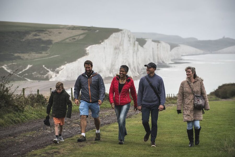 From Brighton: Seven Sisters and South Downs Tour - Devil’s Dyke and the view across the Weald