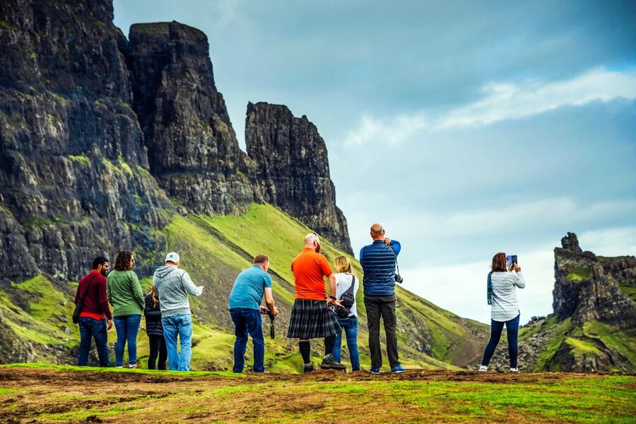 From Edinburgh: 3-Day Isle of Skye and The Highlands Tour - Skye day: Portree and the Trotternish Peninsula