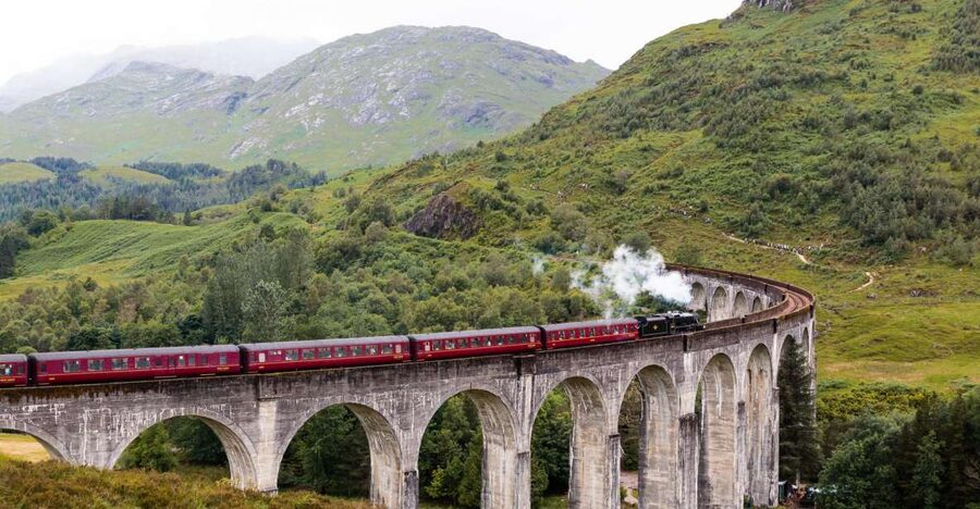 From Edinburgh: Hogwarts Express and Scottish Highlands Tour - Leaving Edinburgh via the Forth Bridge and Perth