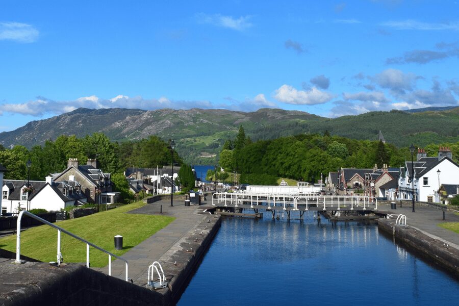 From Edinburgh: Loch Ness, Glencoe, and the Highlands Tour - The Forth Bridge finale