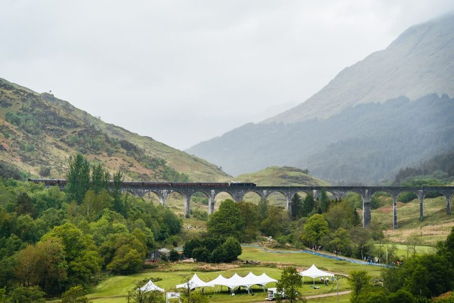 From Edinburgh: Magical Highlands Tour with Jacobite Train - Glencoe: a short stop with a big view