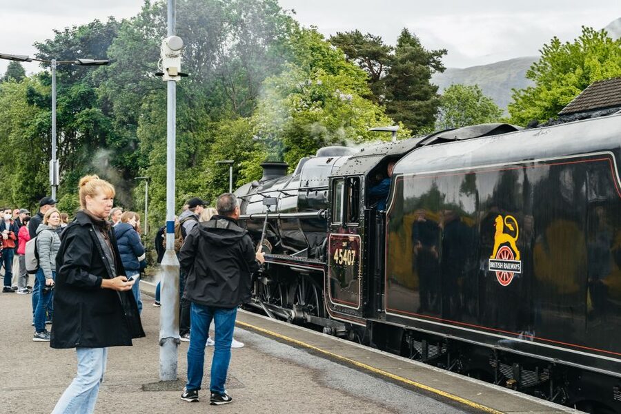 From Edinburgh: Magical Highlands Tour with Jacobite Train - The Jacobite steam train and Glenfinnan Viaduct