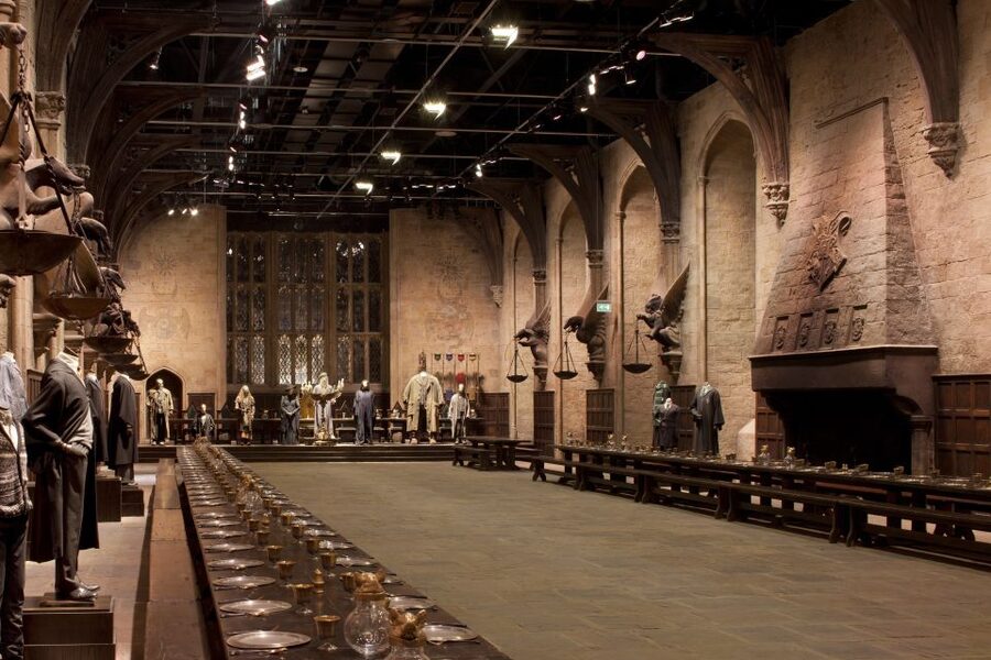 From London: Harry Potter Warner Bros Studio Tour - Gryffindor, Hagrid, and the classroom sets