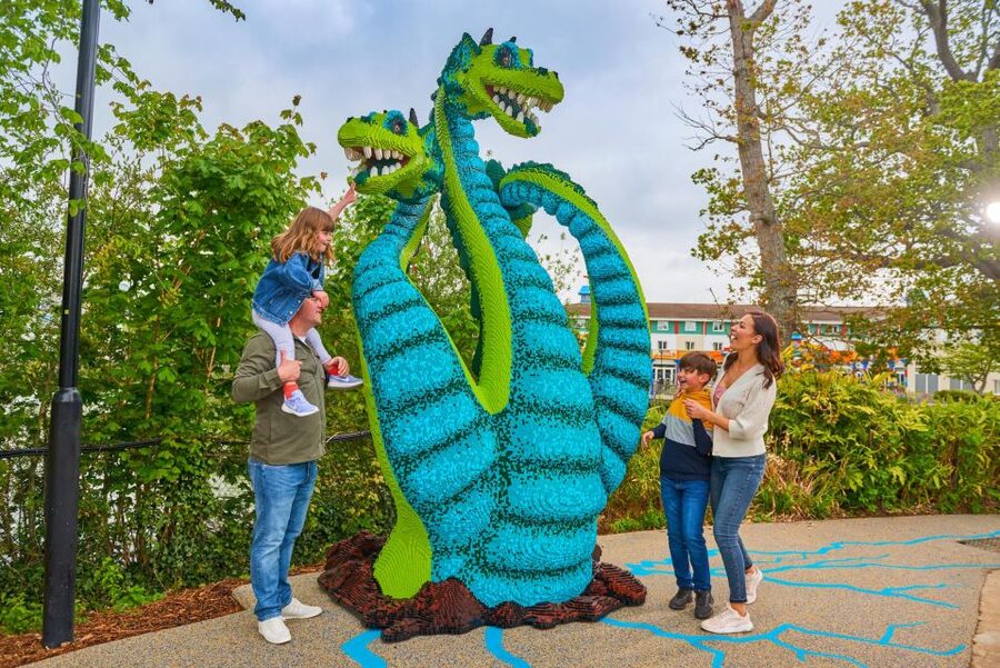 From London: LEGOLAND® Windsor Resort Entry & Coach Transfer - Minifigure Speedway, the headline coaster