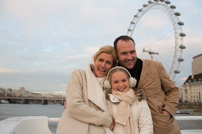 Fully Flexible Thames River Cruise - Seating, photos, food, and family comfort
