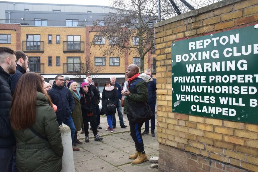 Gangster London Walking Tour with Actor Vas Blackwood - Repton Boys Club and the people behind the legends