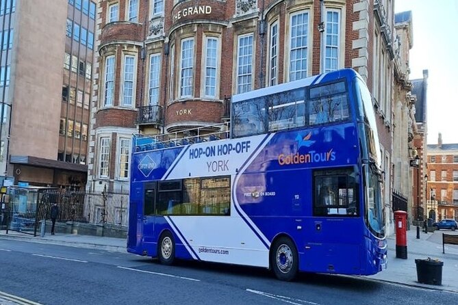 Golden Tours York Hop-on Hop-off Open Top Bus Tour with Audio Guide - A practical plan for a 48-hour ticket