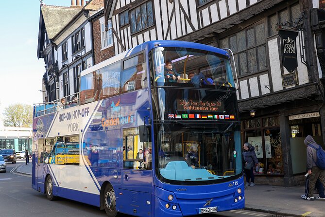 Golden Tours York Hop-on Hop-off Open Top Bus Tour with Audio Guide - How the 20-stop system works for your day
