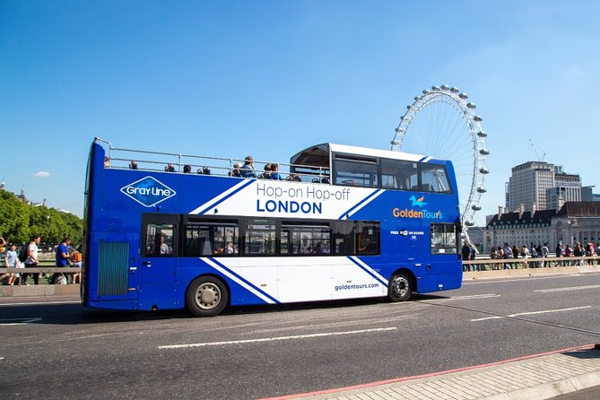 Gray Line London Hop-On Hop-Off Bus Tour with Optional Cruise - Westminster, Parliament, and Whitehall