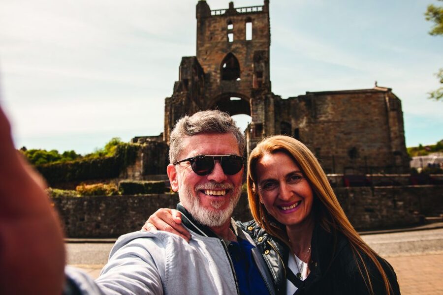 Hadrian's Wall & Roman Britain 1-Day Tour from Edinburgh - Jedburgh Abbey starts the day quietly