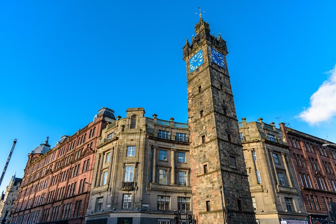 Half-Day Private Glasgow Must-Sees Tour - Tolbooth Steeple and the language of old Glasgow