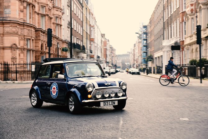 Half Day Tour in a classic Mini Cooper - Borough Market with an artisan coffee stop