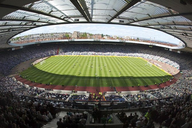 Hampden Park Stadium and Museum Tour - The stadium tour: dressing rooms, tunnel, and pitch