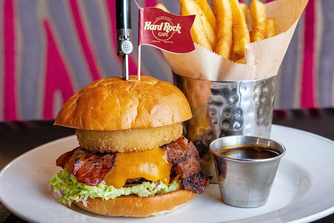 Hard Rock Cafe Edinburgh with Set Menu for Lunch or Dinner - What the meal is like course by course