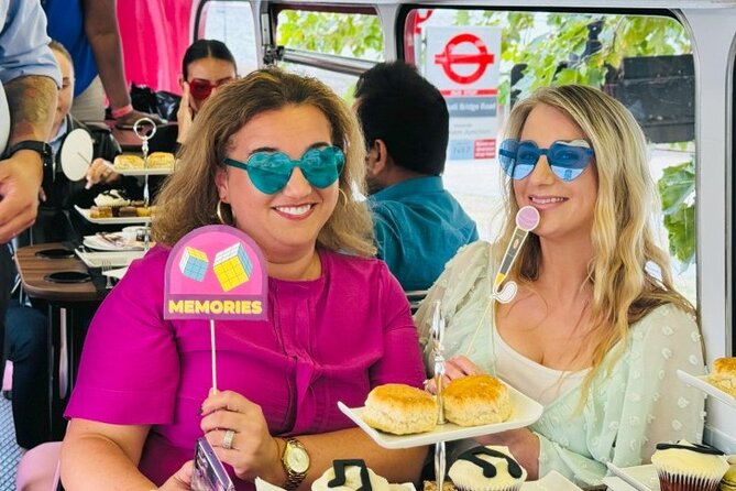 "Here We Go Again" London Afternoon Tea Bus - ABBA music and the most important expectation