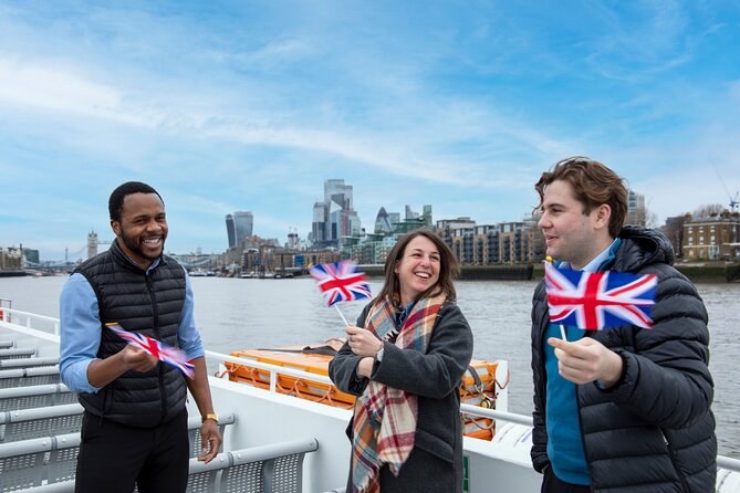 Hop-On Hop-Off Sightseeing River Cruise on the Thames - Waterloo and the London Eye Pier: easy access, useful views