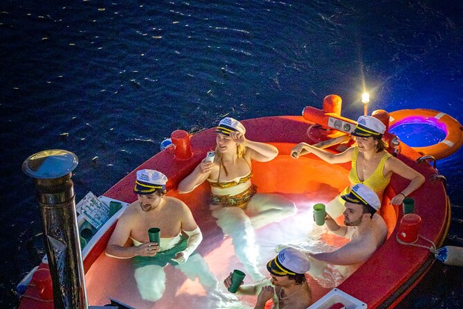 Hot Tub Boat Tour in London - London's most unique tour - Soaking through West India Docks