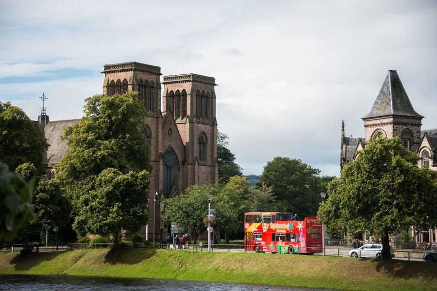 Inverness: City Sightseeing Hop-On Hop-Off Bus Tour - Stops 2 and 4: Bridge Street and St. Andrews Cathedral
