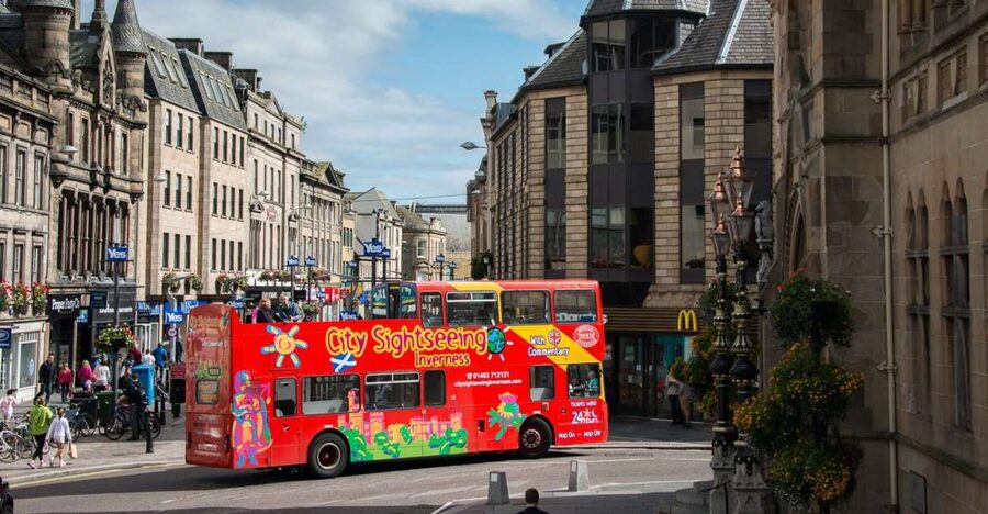 Inverness: City Sightseeing Hop-On Hop-Off Bus Tour - Inverness Castle, Flora MacDonald, and the Best Upper-Deck Views
