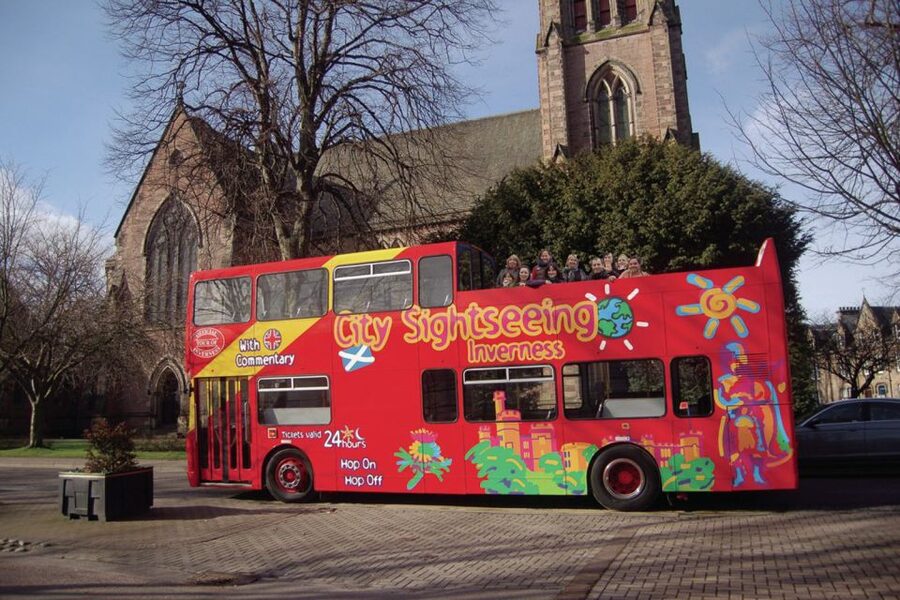 Inverness: City Sightseeing Hop-On Hop-Off Bus Tour - Stop 1: Bus Station and the Historic Core