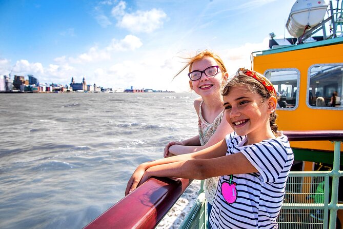 Liverpool: 50-Minute Mersey River Cruise - Commentary, phones, and the changing audio setup