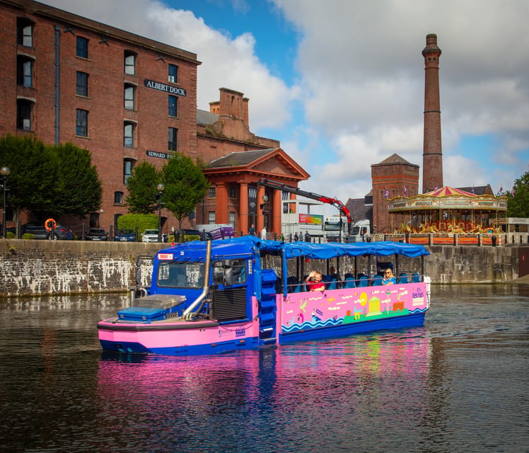 Liverpool: Amphibious Tour and Royal Albert Dock Splashdown - A one-hour introduction to Liverpool by land and water