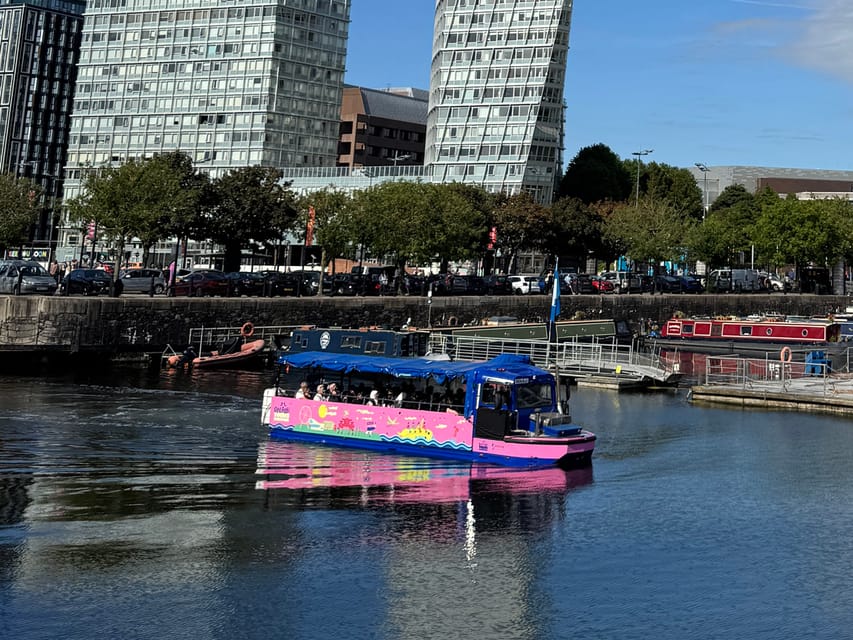 Liverpool: Amphibious Tour and Royal Albert Dock Splashdown - What happens before the splashdown