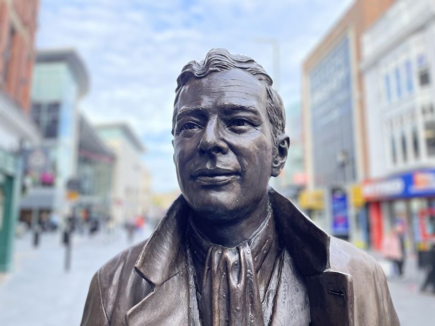 Liverpool: Beatles Highlights Walking Tour - The Pier Head Beatles statues