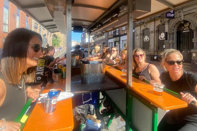 LIverpool beer or prosecco bike tour - What the one-hour duration really means
