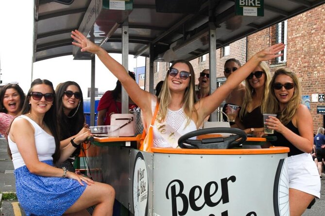 LIverpool beer or prosecco bike tour - Finishing near Love Lane Brewery and Cains Brewery Village