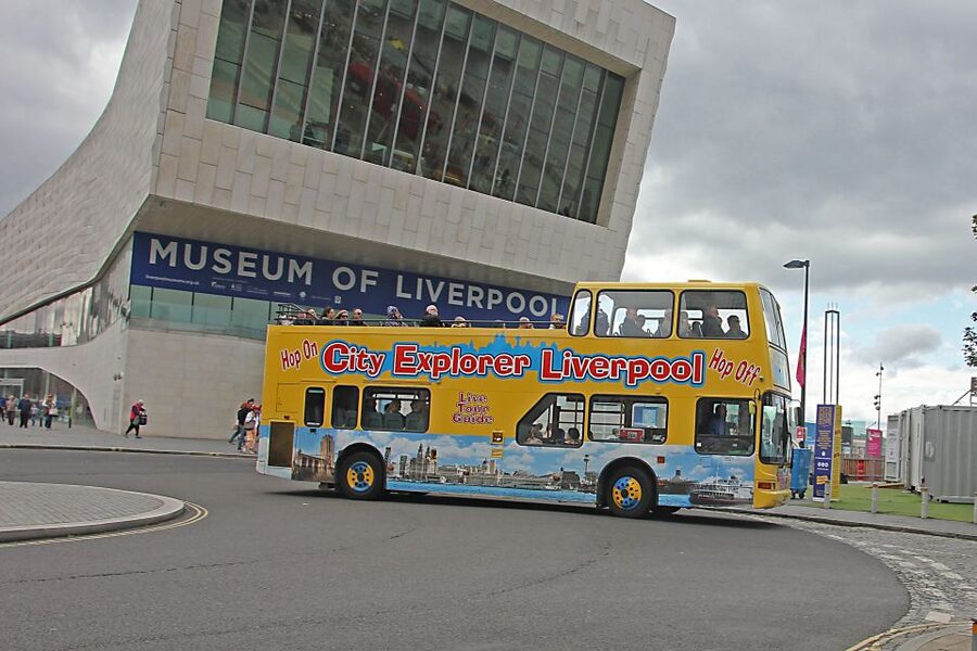 Liverpool City Explorer 24 hour hop-on hop-off Bus Tour - Begin at Canada Boulevard and take the full loop
