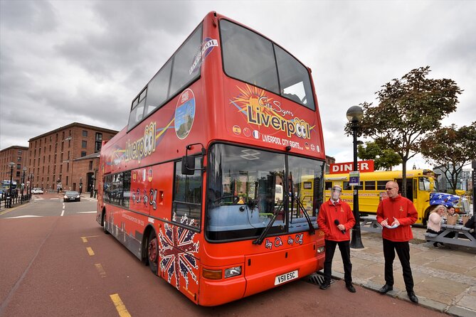 Liverpool City Sights Hop On Hop Off City Tour - 24hr Ticket - Starting at Gower Street and Canada Boulevard