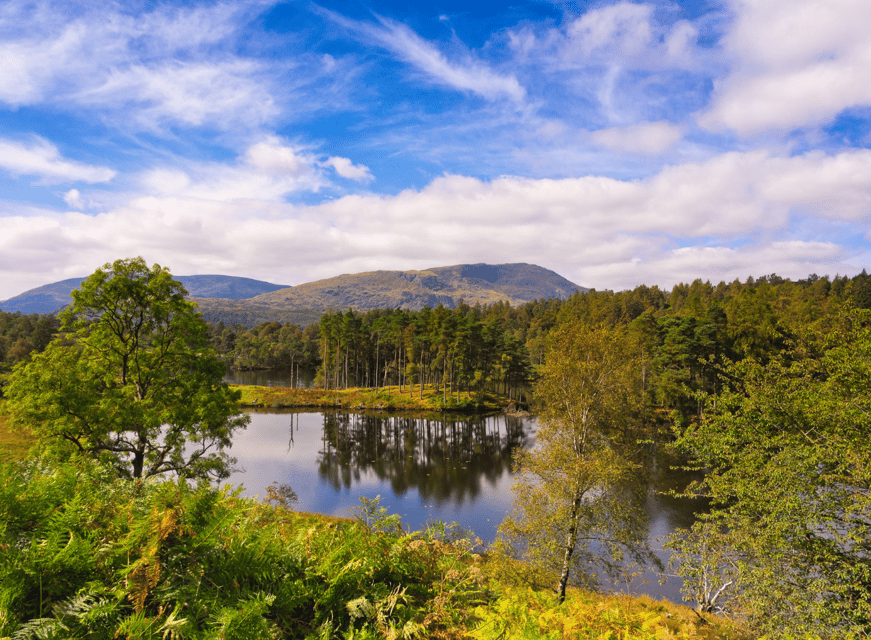 Liverpool: Lake District Tour with Lake Cruise & Train Ride - Tarn Hows gives you the postcard stop