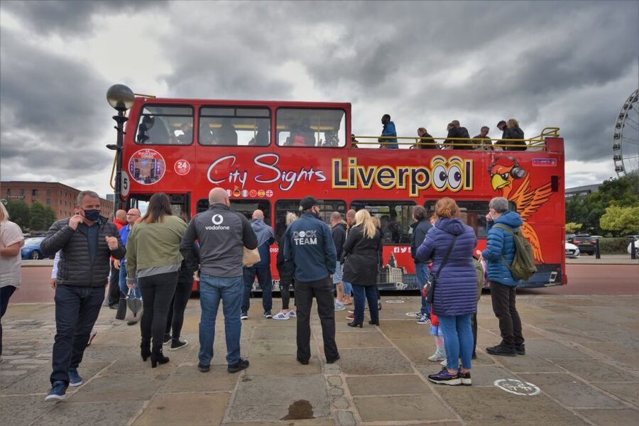 Liverpool: Open-Top Sightseeing Hop-On Hop-Off Bus Tour - Waterfront Views at Pier Head