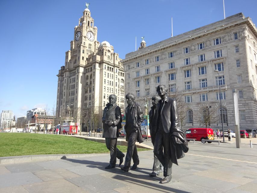 Liverpool: Private Beatles Tour - The cathedral, waterfront, and new Beatles statues