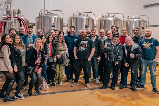 Liverpool's Brewery Bus Tour– 4 Breweries, 12 x Craft Beer & Food - Love Lane Brewery makes a practical final stop